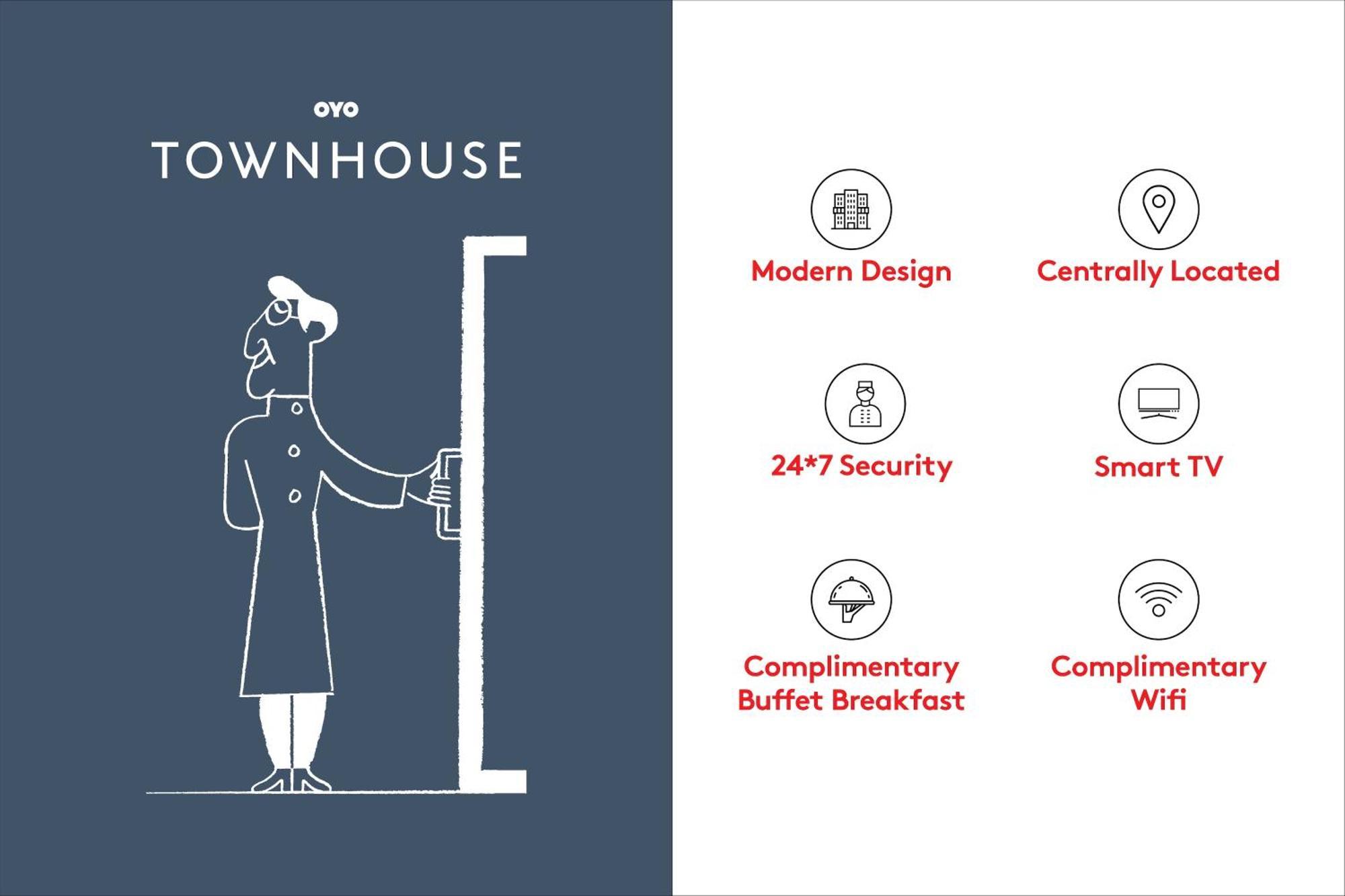 Super Townhouse The Cinco Hotel Near Esi Hospital Hyderabad Luaran gambar
